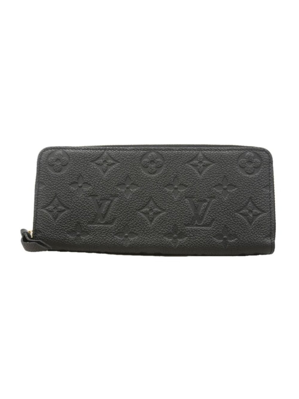 Louis Vuitton Wallet Monogram Empreinte Portefeuille Clemence Noir